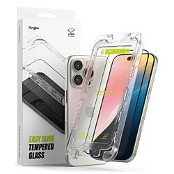 Захисне скло Ringke Easy Slide Tempered Glass 2-Pack до iPhone 16 Pro Max Black (G4as925)