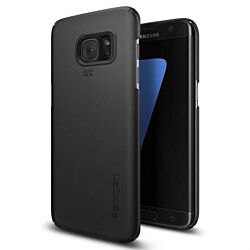 Чехол Spigen Thin Fit для Samsung Galaxy S7 Edge Black (556CS20029)