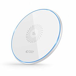 Бездротовий зарядний пристрій Tech-Protect Qi 15W-C1 Wireless Charger White