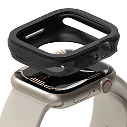 Чехол Fusion Air Sports для Apple Watch 4/5/6/SE/7/8/9 40/41mm Black (ASA591115RS)