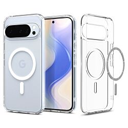 Чохол Spigen Ultra Hybrid MagFit до Google Pixel 10/10 Pro Clear White (ACS09702)