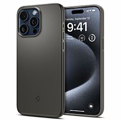 Чехол Spigen Thin Fit для iPhone 15 Pro Gunmetal (ACS06687)