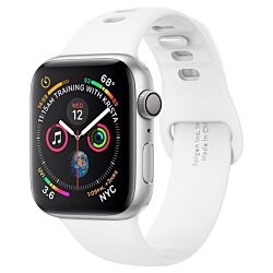 Ремінець Spigen Silicone Fit Band до Apple Watch 44/45/46/49mm White (062MP25402)