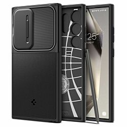 Чохол Spigen Optik Armor до Samsung Galaxy S24 Ultra Matte Black (ACS07313)