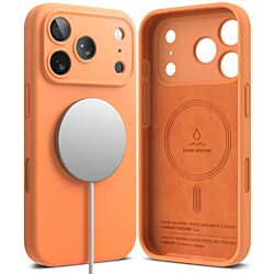 Чохол Ringke Silicone Magnetic до iPhone 17 Pro Max Tangerine (SIMG1097E91)