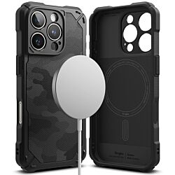 Чехол Ringke Rugged Gear Magnetic для iPhone 16 Pro Camo Black (RGM949E245)