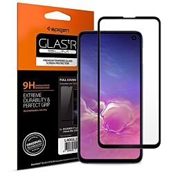 Защитное стекло Spigen Glas.tR Slim Full Cover для Samsung Galaxy S10E Black (609GL26003)