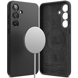 Чохол Ringke Silicone Magnetic до Samsung Galaxy S25+ Plus Black (SIMG997SE55)