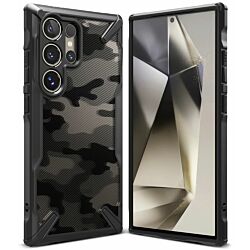 Чехол Ringke Fusion X для Samsung Galaxy S24 Ultra Camo Black (FX797E73)