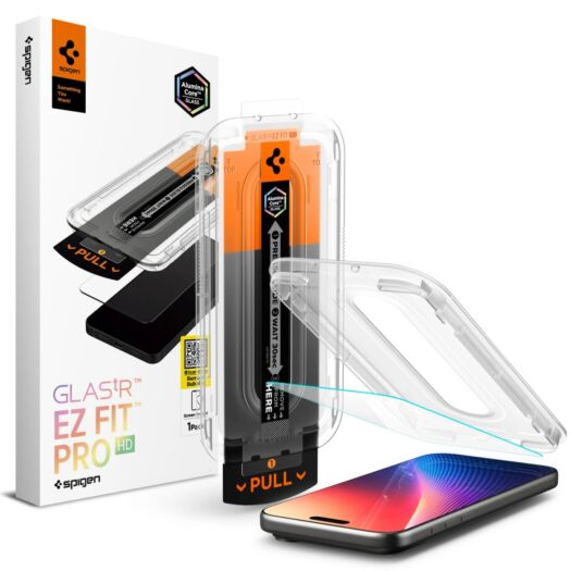 Захисне скло Spigen Glas.tR EZ FIT Pro 1-Pack до iPhone 16 Pro Max/17 Pro Max Clear (AGL10095) AGL10095-spg