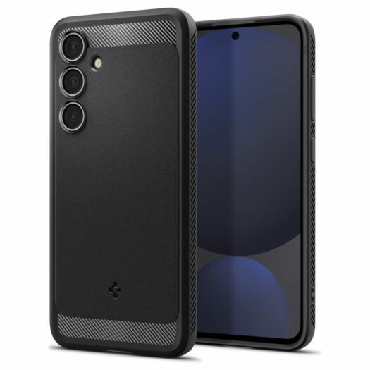Чохол Spigen Rugged Armor до Samsung Galaxy S24 FE Matte Black (ACS08578) ACS08578-spg Чохол Spigen Rugged Armor до Samsung Galaxy S24 FE Matte Black (ACS08578) ACS08578-spg
