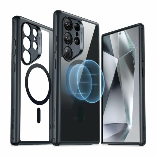 Чохол ESR Classic Hybrid (Halolock) до Samsung Galaxy S24 Ultra Clear Black (1A7100302) 1A7100302-esr