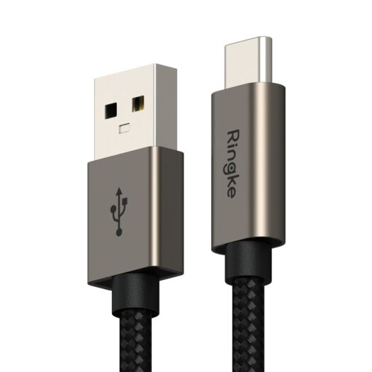 Дата-кабель Ringke Fast Charging Basic Cable USB-A to USB-C 60W 1m Black (CB811S02RS) CB811S02RS-rgk Дата-кабель Ringke Fast Charging Basic Cable USB-A to USB-C 60W 1m Black (CB811S02RS) CB811S02RS-rgk