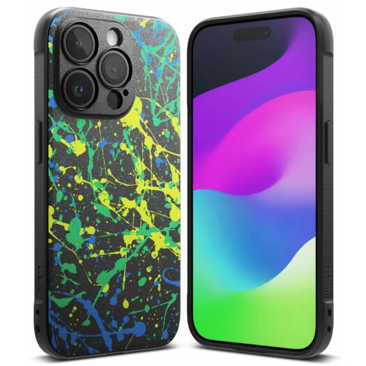 Чехол Ringke Onyx Design для iPhone 15 Pro Action Painting (OD741E237) OD741E237-rgk