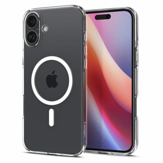 Чохол Spigen Liquid Crystal Mag до iPhone 16 Crystal Clear (ACS08390) ACS08390-spg Чохол Spigen Liquid Crystal Mag до iPhone 16 Crystal Clear (ACS08390) ACS08390-spg