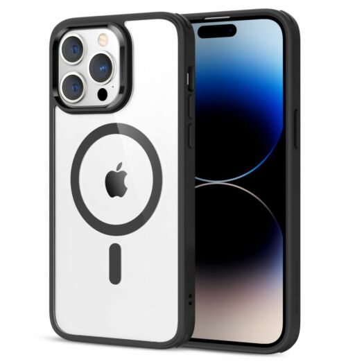 Чехол ESR Classic Hybrid with Halolock для iPhone 14 Pro Clear Black (1A5800202) 1A5800202-esr Чехол ESR Classic Hybrid with Halolock для iPhone 14 Pro Clear Black (1A5800202) 1A5800202-esr