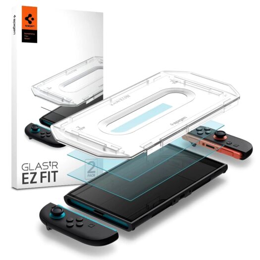 Захисне скло Spigen Glas.tR EZ FIT 2-Pack для Nintendo Switch 2 Clear (AGL09111) AGL09111-spg