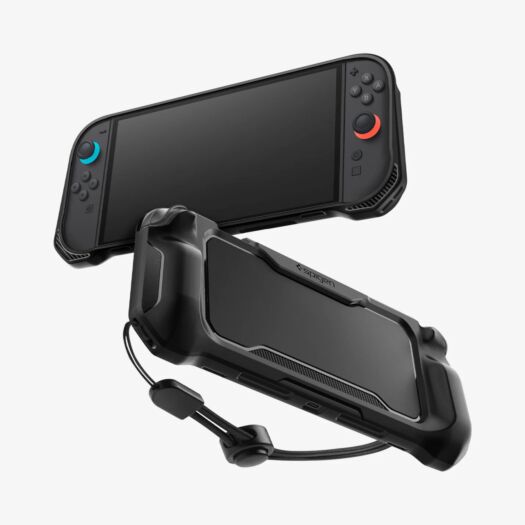 Чохол Spigen Rugged Armor до Nintendo Switch 2 Black (ACS09075) ACS09075-spg