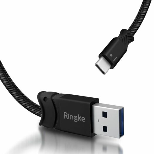 Дата-кабель Ringke Smart Black Fish Charging Cable Type-C 1.2m Black (ACFI0007) ACFI0007-rgk Дата-кабель Ringke Smart Black Fish Charging Cable Type-C 1.2m Black (ACFI0007) ACFI0007-rgk