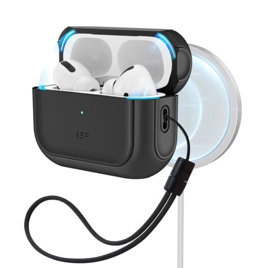 Чохол ESR Orbit Hybrid HaloLock до Apple AirPods Pro 2 (1C0020111) Black 4894240171646 Чохол ESR Orbit Hybrid HaloLock до Apple AirPods Pro 2 (1C0020111) Black 4894240171646