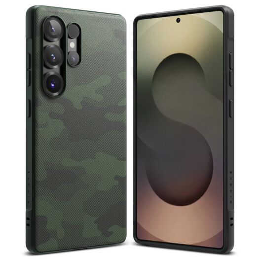 Чохол Ringke Onyx Design до Samsung Galaxy S25 Ultra Camo Green (OD991E246) OD991E246-rgk