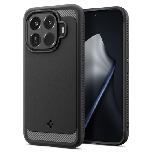 Чохол Spigen Rugged Armor до Xiaomi 15T Pro Matte Black (ACS11152) ACS11152-spg