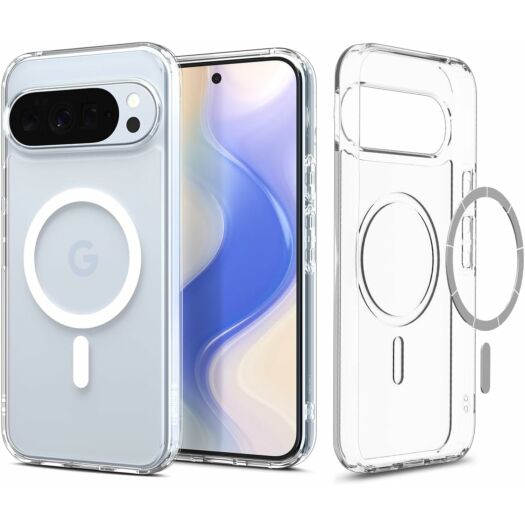 Чохол Spigen Ultra Hybrid MagFit до Google Pixel 10 Pro XL Clear White (ACS09725) ACS09725-spg