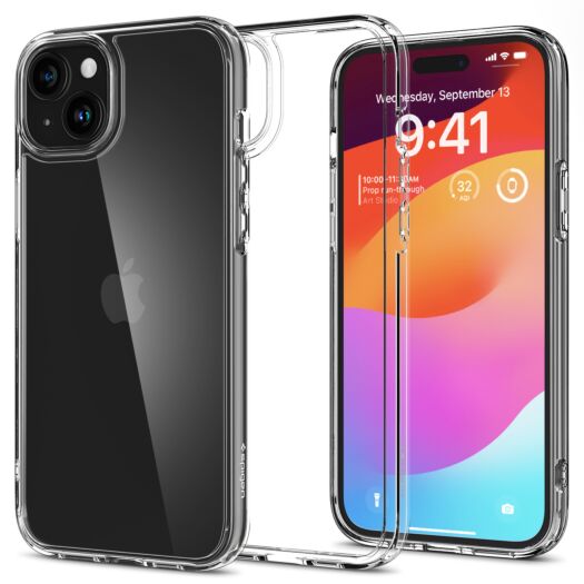 Чохол Spigen Ultra Hybrid до iPhone 15 Crystal Clear (ACS06793) ACS06793-spg Чохол Spigen Ultra Hybrid до iPhone 15 Crystal Clear (ACS06793) ACS06793-spg