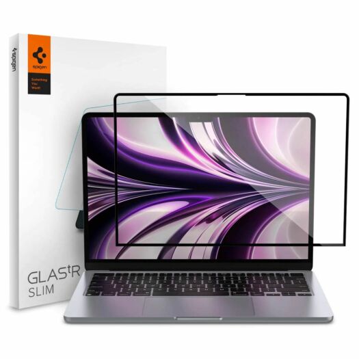 Захисне скло Spigen Glas.tR Slim Full Cover до MacBook Air 13