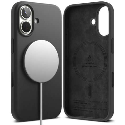 Чохол Ringke Silicone Magnetic для iPhone 17 Black (SIMG1104E55) SIMG1104E55-rgk