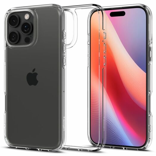 Чехол Spigen Ultra Hybrid для iPhone 16 Pro Max Crystal Clear (ACS07992) ACS07992-spg