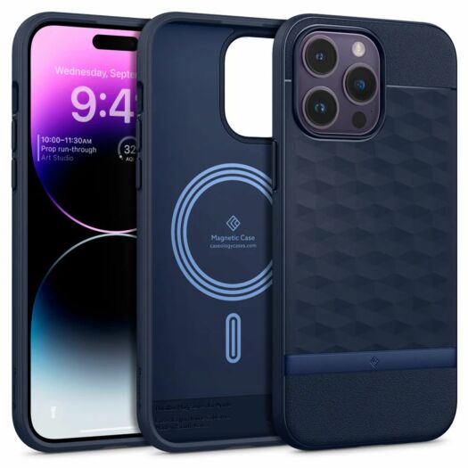 Чехол Caseology Parallax Mag для iPhone 14 Pro Max Midnight Blue (ACS04859) ACS04859C Чехол Caseology Parallax Mag для iPhone 14 Pro Max Midnight Blue (ACS04859) ACS04859C