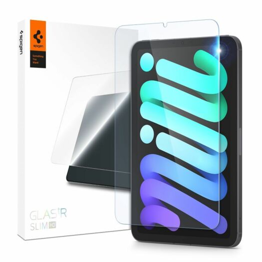 Защитное стекло Spigen Glas.tR Slim для iPad Mini 6/7 Clear (AGL03856) AGL03856-spg