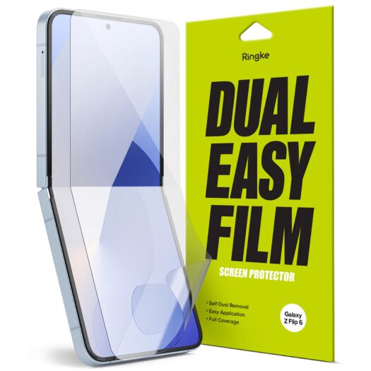 Захисна плівка Ringke Dual Easy Film 2-pack до Samsung Galaxy Flip 6 Clear (D2E881) D2E881-rgk Захисна плівка Ringke Dual Easy Film 2-pack до Samsung Galaxy Flip 6 Clear (D2E881) D2E881-rgk