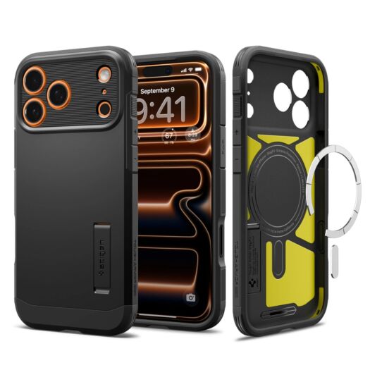 Чохол Spigen Tough Armor T MagFit для iPhone 17 Pro Black (ACS10361) ACS10361-spg