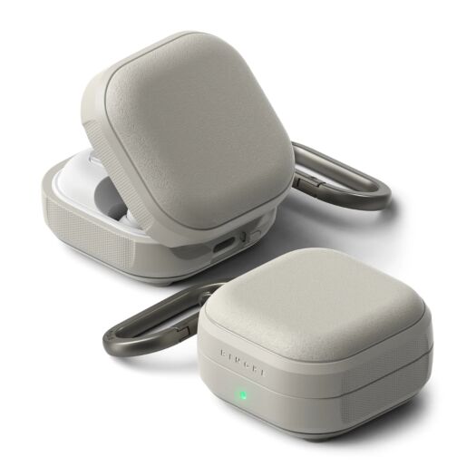 Чохол Ringke Onyx Magnetic до Samsung Galaxy Buds 4/4 Pro Warm Gray (EC126302RS) EC126302RS-rgk