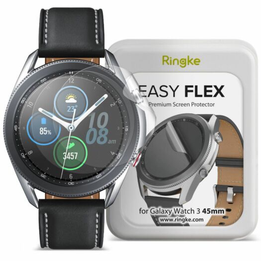 Защитная пленка Fusion EASY FLEX (3шт.) для Samsung Galaxy Watch 3 45mm Clear (E10F030) 683009645 Защитная пленка Fusion EASY FLEX (3шт.) для Samsung Galaxy Watch 3 45mm Clear (E10F030) 683009645