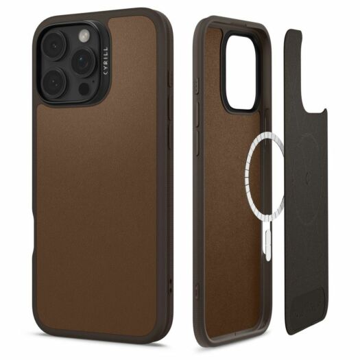 Чехол Cyrill Kajuk Mag для iPhone 16 Pro Max Saddle Brown (ACS08397) ACS08397-crl