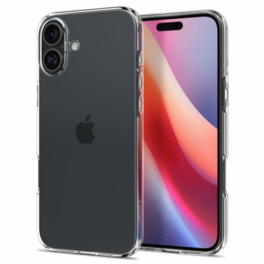 Чохол Spigen Liquid Crystal до iPhone 16 Plus Crystal Clear (ACS08064) ACS08064-spg Чохол Spigen Liquid Crystal до iPhone 16 Plus Crystal Clear (ACS08064) ACS08064-spg