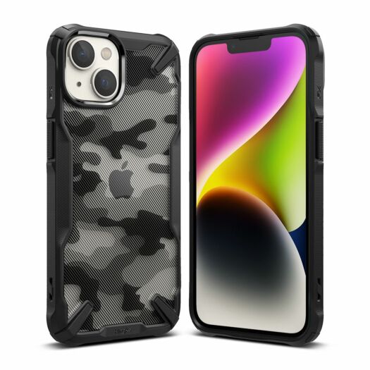 Чехол Fusion X для iPhone 14 Camo Black (FX635E73) FX635E73-rgk