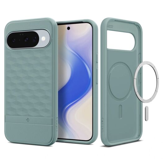 Чохол Spigen Parallax MagFit до Google Pixel 10/10 Pro Sage Green (ACS09709) ACS09709-spg