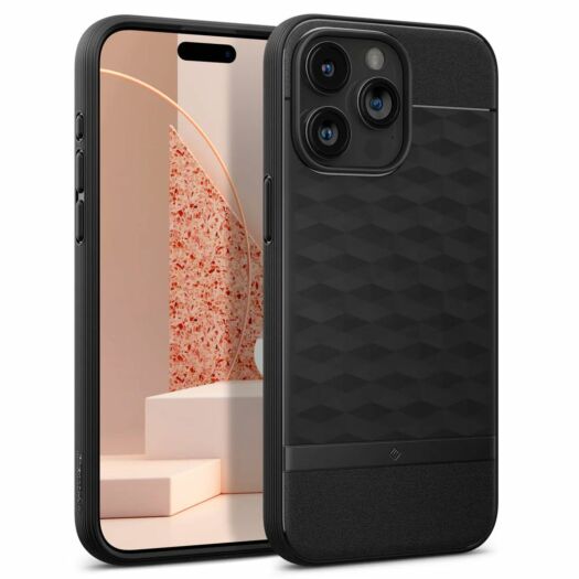 Чехол Caseology Parallax Mag для iPhone 15 Pro Matte Black (ACS06749) ACS06749C Чехол Caseology Parallax Mag для iPhone 15 Pro Matte Black (ACS06749) ACS06749C