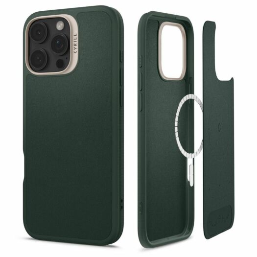 Чехол Cyrill Kajuk Mag для iPhone 16 Pro Forest Green (ACS08407) ACS08407-crl