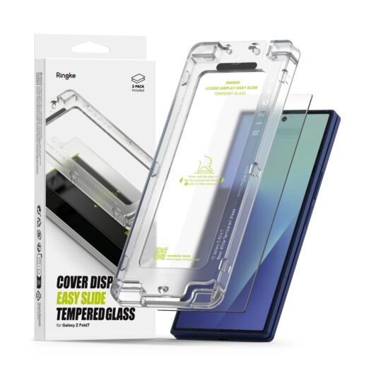 Захисне скло Ringke Cover Display Easy Slide Tempered Glass 2-Pack для Samsung Galaxy Fold 7 Clear (G4as1110) G4as1110-rgk Захисне скло Ringke Cover Display Easy Slide Tempered Glass 2-Pack для Samsung Galaxy Fold 7 Clear (G4as1110) G4as1110-rgk