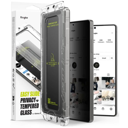 Захисне скло Ringke Easy Slide Privacy Tempered Glass 2-Pack до Samsung Galaxy S25 Ultra Black (G4as1004) G4as1004-rgk Захисне скло Ringke Easy Slide Privacy Tempered Glass 2-Pack до Samsung Galaxy S25 Ultra Black (G4as1004) G4as1004-rgk