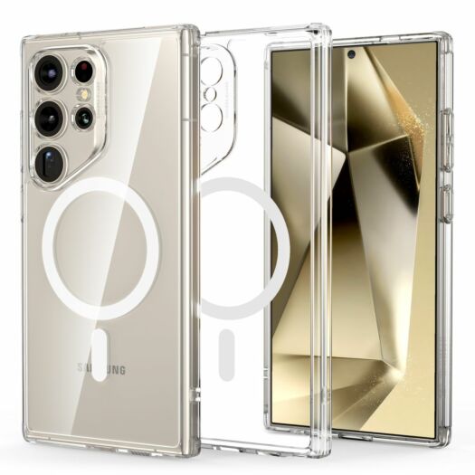 Чохол ESR Classic Hybrid (Halolock) до Samsung Galaxy S24 Ultra Clear (1A7100102) 1A7100102-esr Чохол ESR Classic Hybrid (Halolock) до Samsung Galaxy S24 Ultra Clear (1A7100102) 1A7100102-esr