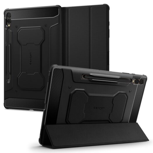 Чохол Spigen Rugged Armor Pro до Samsung Galaxy Tab S9+ Plus/S10+ Plus Black (ACS06539) ACS06539-spg Чохол Spigen Rugged Armor Pro до Samsung Galaxy Tab S9+ Plus/S10+ Plus Black (ACS06539) ACS06539-spg