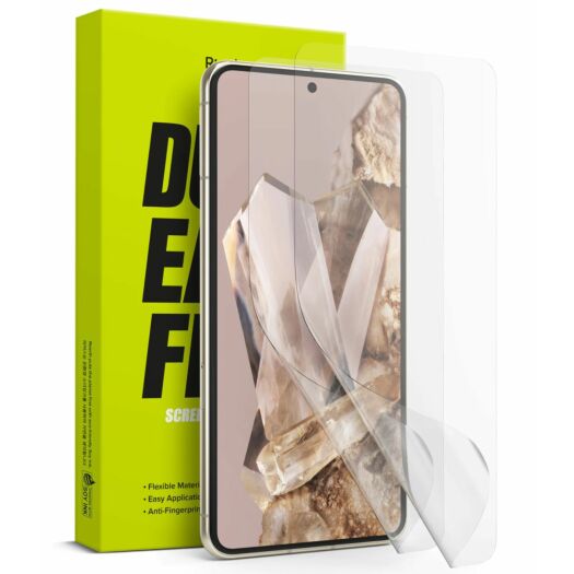 Защитная плёнка Ringke Dual Easy Film 2-pack для Google Pixel 8 Pro Clear (D2E058) D2E058-rgk Защитная плёнка Ringke Dual Easy Film 2-pack для Google Pixel 8 Pro Clear (D2E058) D2E058-rgk