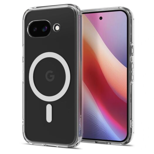 Чохол Spigen Ultra Hybrid MagFit до Google Pixel 9a Clear White (ACS09043) ACS09043-spg Чохол Spigen Ultra Hybrid MagFit до Google Pixel 9a Clear White (ACS09043) ACS09043-spg