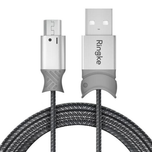 Дата-кабель Ringke Smart Fish Charging Cable micro USB 1.2м Gray (ACFI0003) ACFI0003-rgk Дата-кабель Ringke Smart Fish Charging Cable micro USB 1.2м Gray (ACFI0003) ACFI0003-rgk